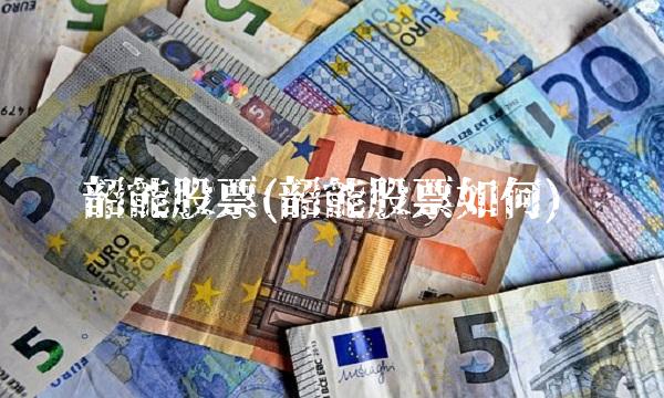 韶能股票(韶能股票如何)