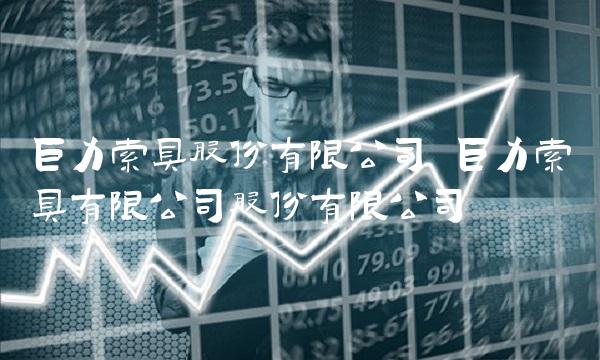 巨力索具股份有限公司 巨力索具有限公司股份有限公司