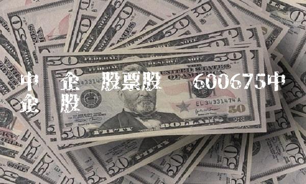 中华企业股票股吧 600675中华企业股吧