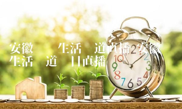 安徽经济生活频道直播 安徽经济生活频道节目直播