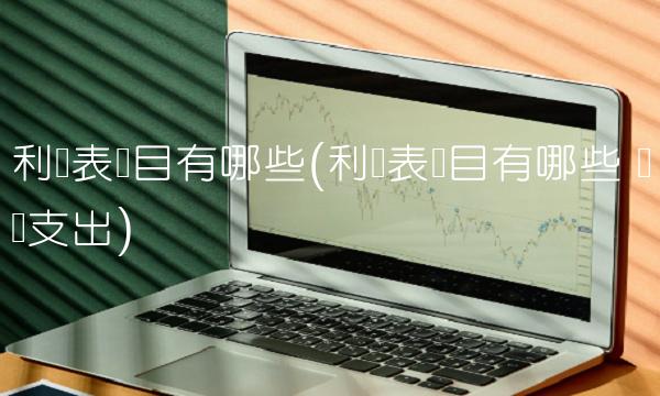 利润表项目有哪些(利润表项目有哪些 开发支出)