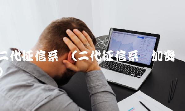二代征信系统(二代征信系统加密)