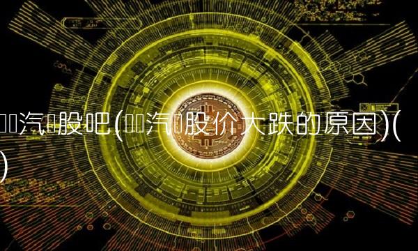 广汇汽车股吧(广汇汽车股价大跌的原因)()
