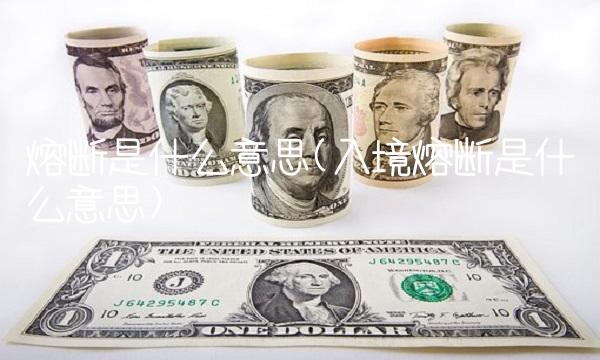 熔断是什么意思(入境熔断是什么意思)