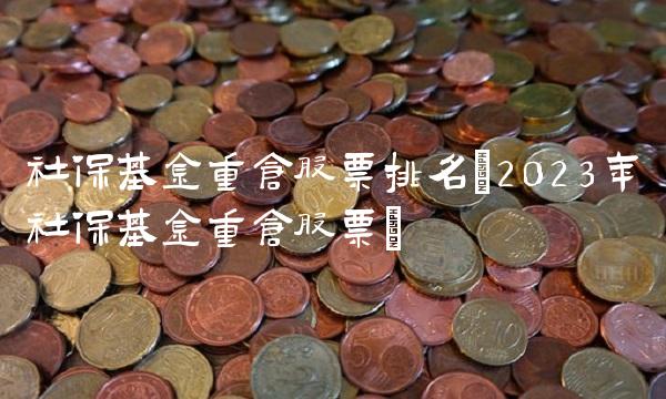 社保基金重仓股票排名(2023年社保基金重仓股票)
