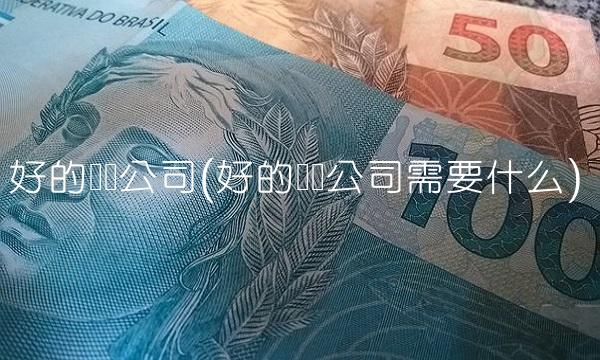 好的猎头公司(好的猎头公司需要什么)
