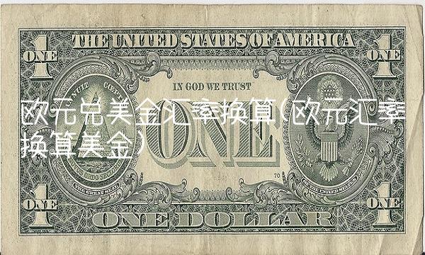 欧元兑美金汇率换算(欧元汇率换算美金)