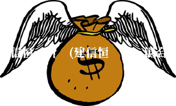 建信恒稳价值(建信恒稳价值混合)