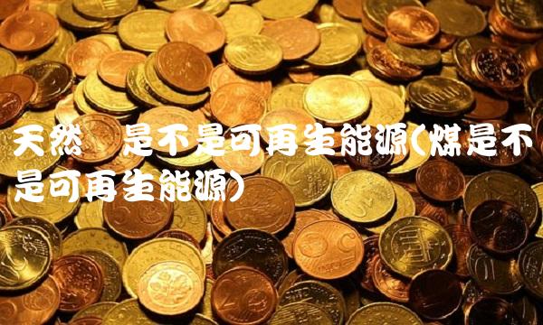 天然气是不是可再生能源(煤是不是可再生能源)