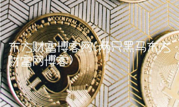 东方财富博客网(两只黑马东方财富网博客)