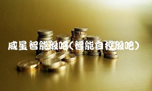 威星智能股吧(智能自控股吧)