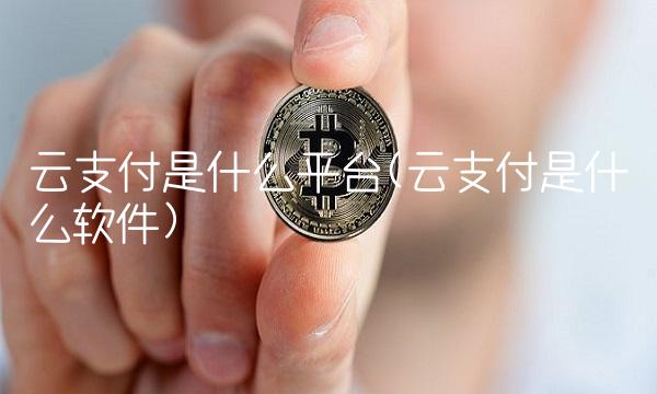 云支付是什么平台(云支付是什么软件)