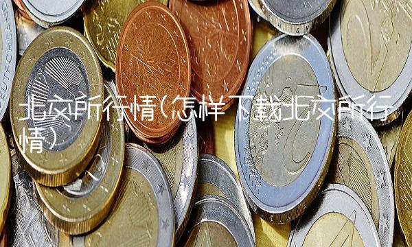 北交所行情(怎样下载北交所行情)
