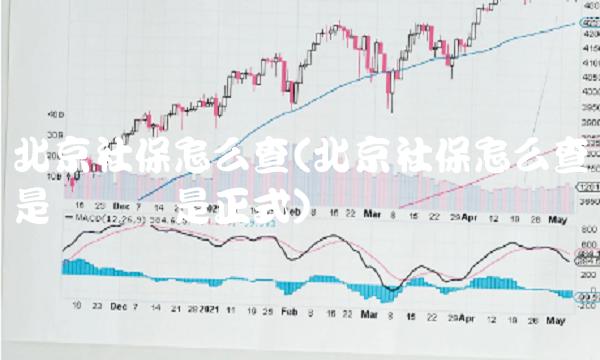 北京社保怎么查(北京社保怎么查是临时还是正式)