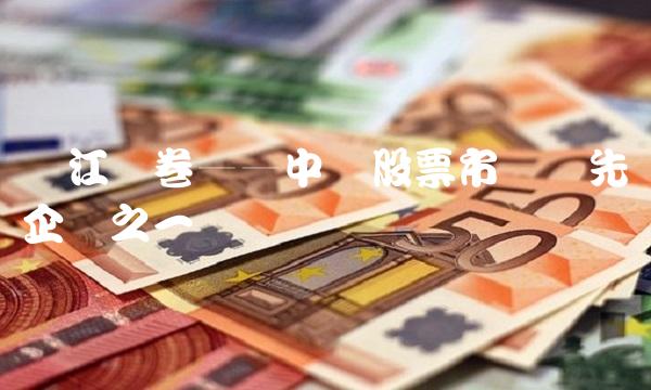 长江证卷——中国股票市场领先企业之一