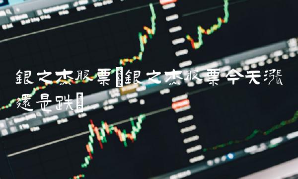 银之杰股票(银之杰股票今天涨还是跌)