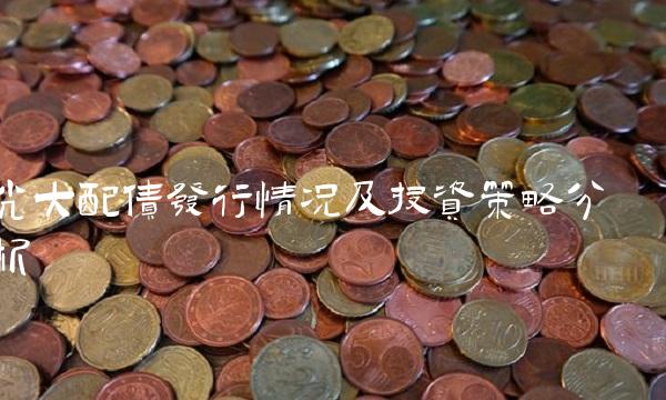 光大配债发行情况及投资策略分析