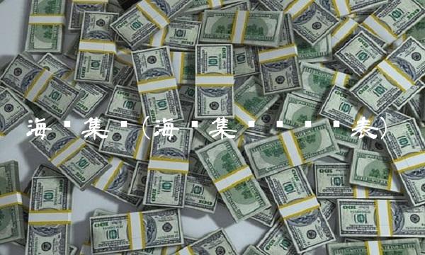 海尔集团(海尔集团财务报表)
