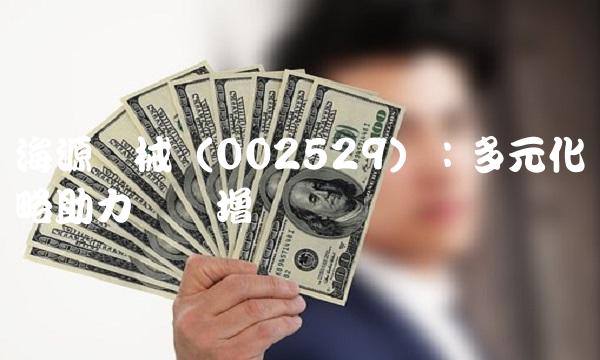 海源机械（002529）：多元化战略助力业绩增长