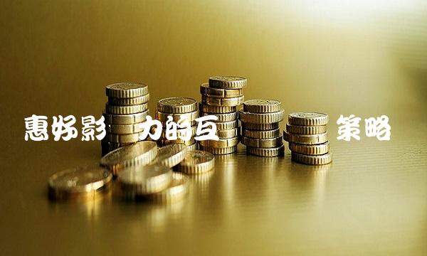 惠好影响力的互联网营销策略