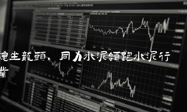 稳坐龙头，同力水泥领跑水泥行业