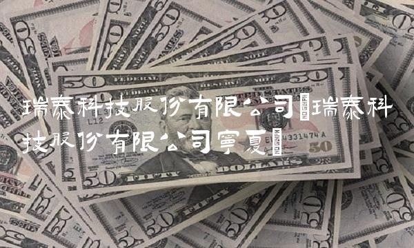 瑞泰科技股份有限公司(瑞泰科技股份有限公司宁夏)