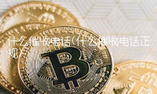 什么催收电话(什么催收电话正规)
