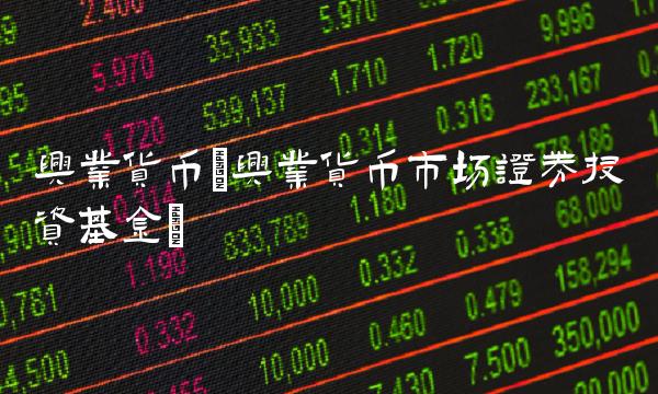 兴业货币(兴业货币市场证券投资基金)