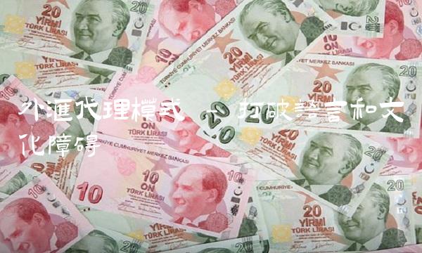 外汇代理模式 - 打破语言和文化障碍