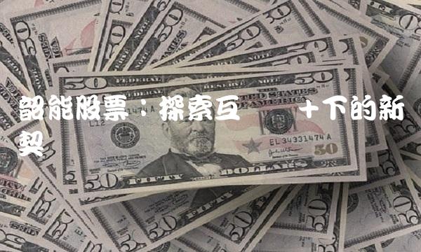 韶能股票：探索互联网+下的新契机