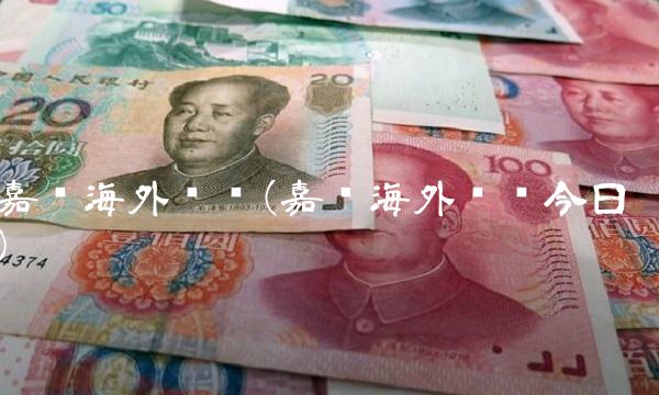 嘉实海外净值(嘉实海外净值今日)(1)