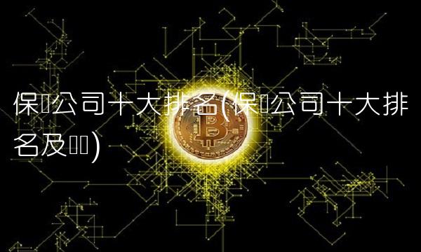 保险公司十大排名(保险公司十大排名及电话)