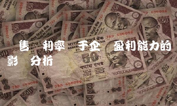 销售净利率对于企业盈利能力的影响分析