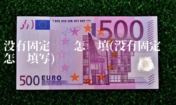 没有固定电话怎么填(没有固定电话怎么填写)