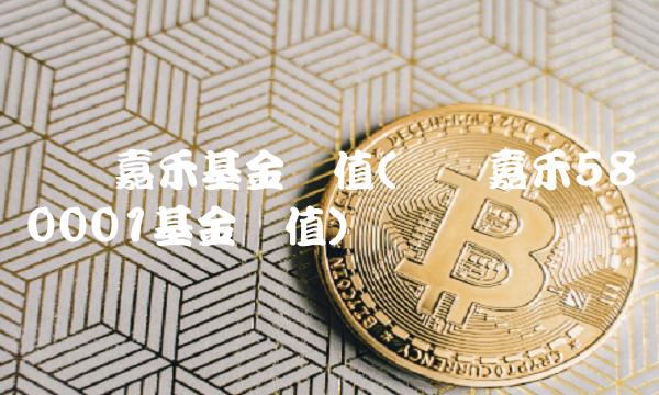 东吴嘉禾基金净值(东吴嘉禾580001基金净值)