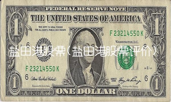 盐田港股票(盐田港股票评价)
