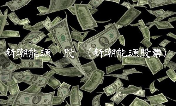 新潮能源吧股吧(新潮能源股票)