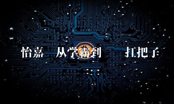 陈怡嘉——从学霸到职场扛把子