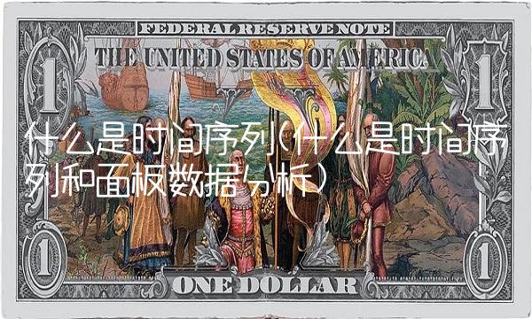 什么是时间序列(什么是时间序列和面板数据分析)