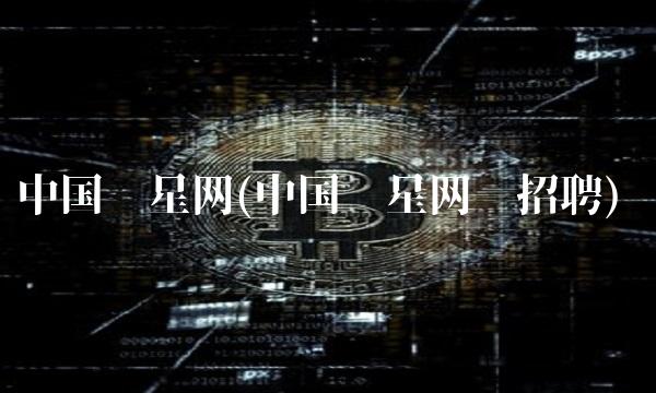 中国卫星网(中国卫星网络招聘)