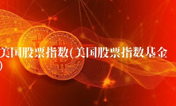 美国股票指数(美国股票指数基金)