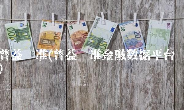 普益标准(普益标准金融数据平台)
