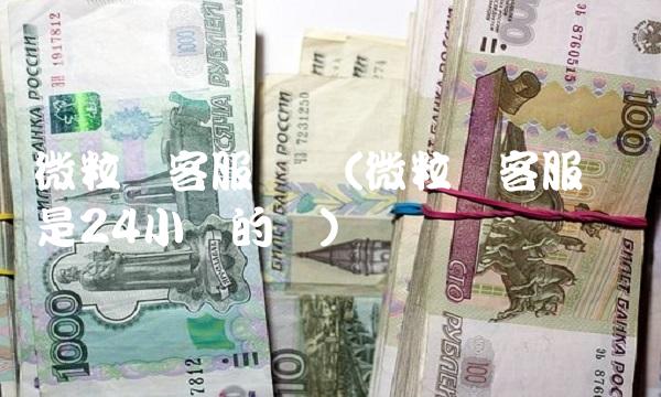 微粒贷客服电话(微粒贷客服电话是24小时的吗)