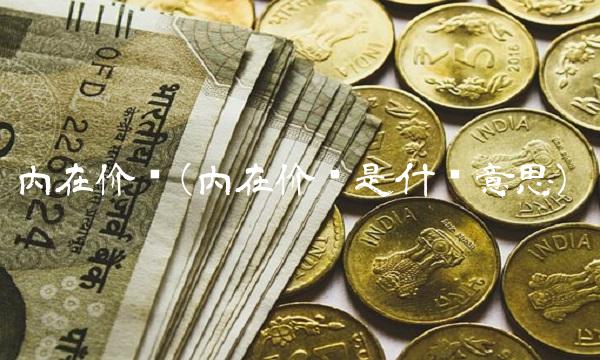 内在价值(内在价值是什么意思)
