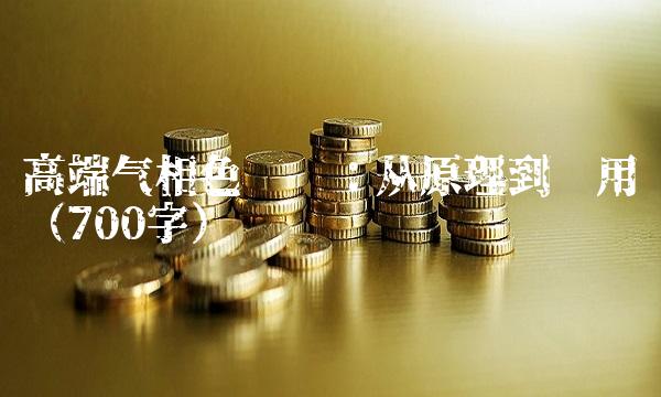 高端气相色谱仪：从原理到应用（700字）
