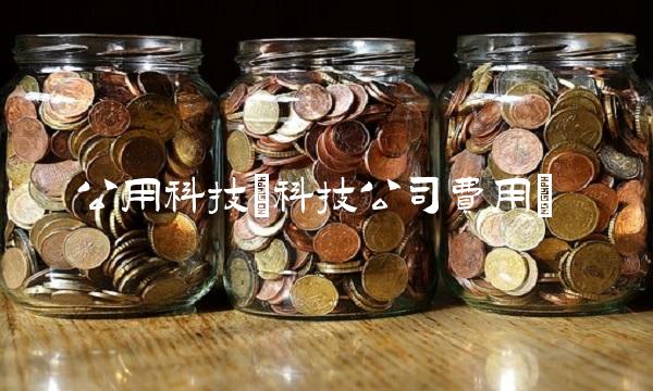 公用科技(科技公司费用)(1)