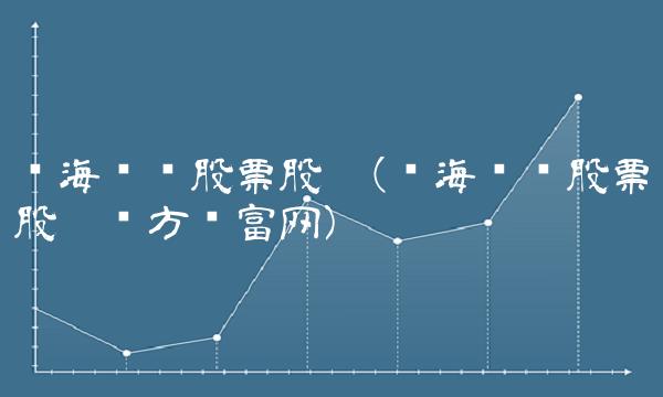 华海药业股票股吧(华海药业股票股吧东方财富网)
