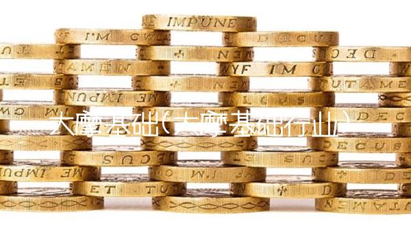 大摩基础(大摩基础行业)