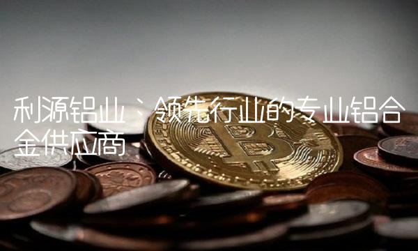 利源铝业：领先行业的专业铝合金供应商