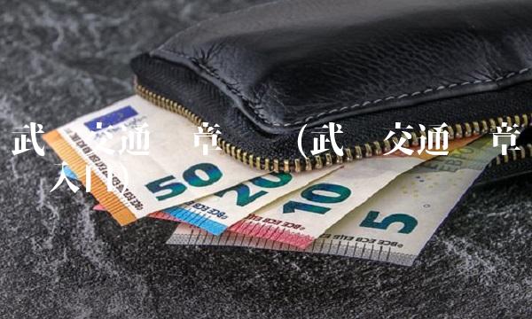 武汉交通违章查询(武汉交通违章查询入口)